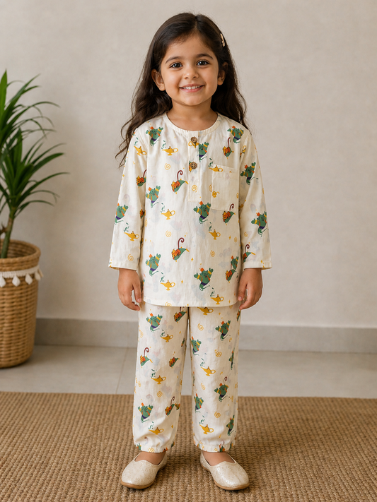 Genie Snuggles Kids Unisex Night Suits