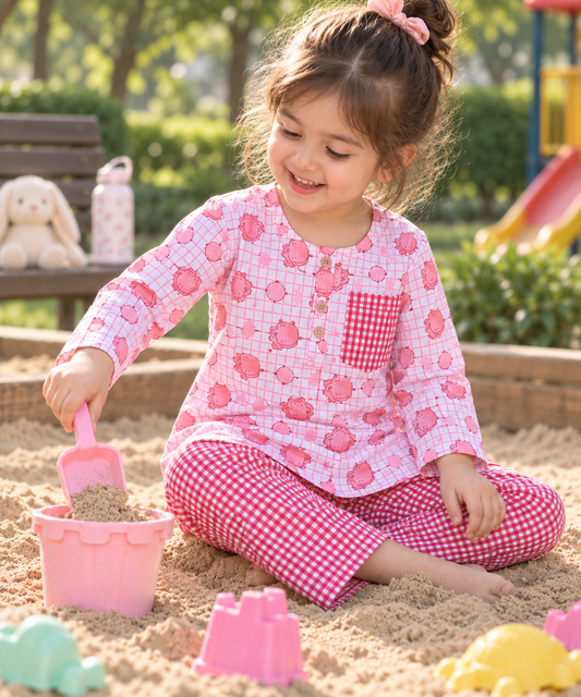 Up Up Ellie Kids Unisex Night Suit