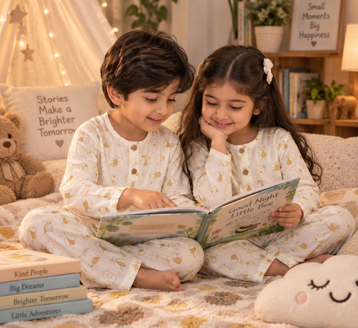 Buzzy Sleepers Kids Unisex Night Suit