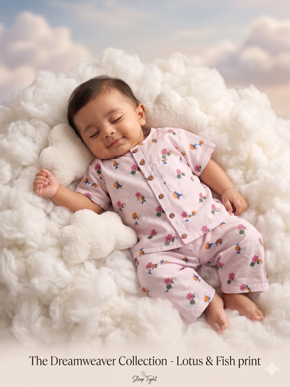 Lotus Aura Kids Unisex Night Suit