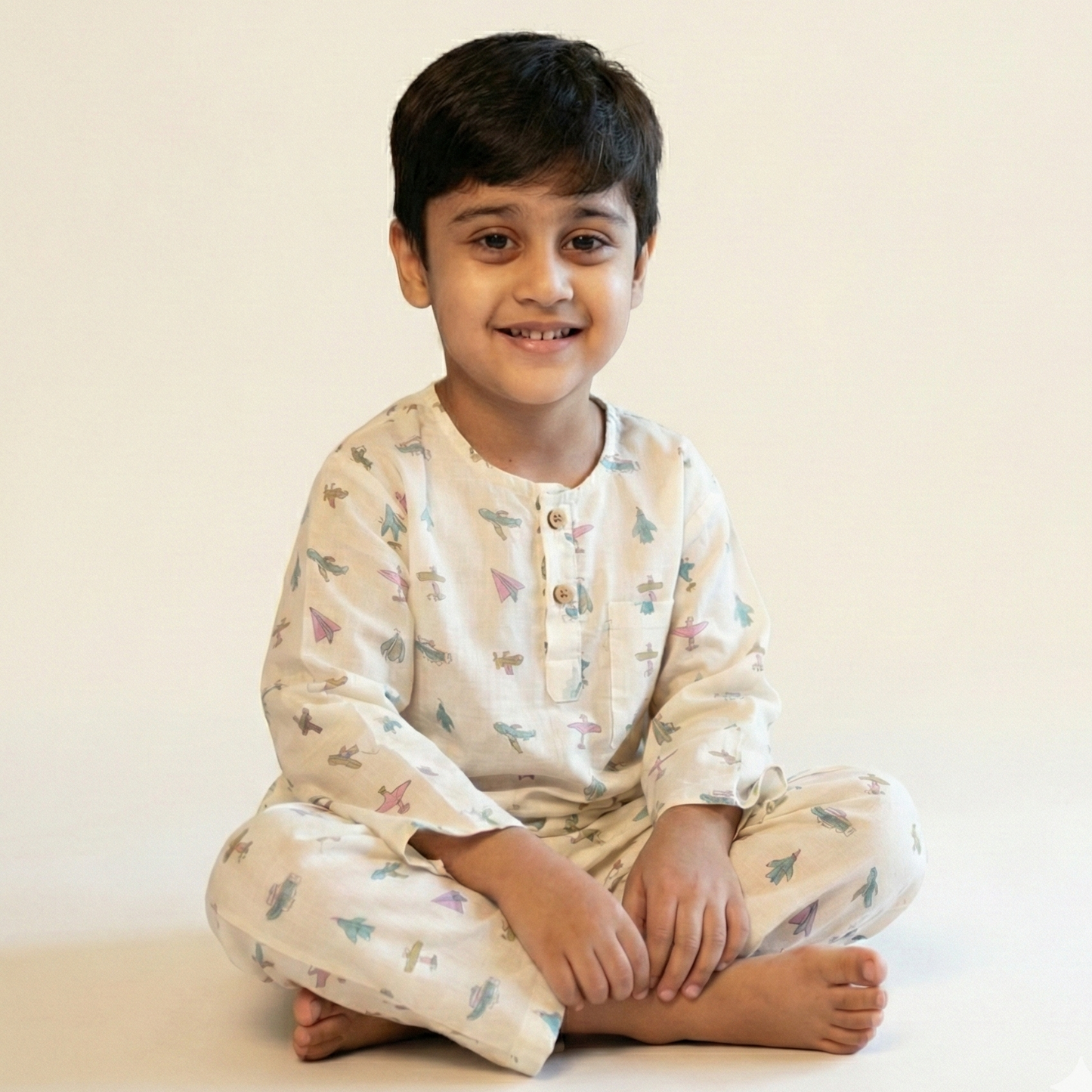 Cloud Cruise Kids Unisex Nightsuit