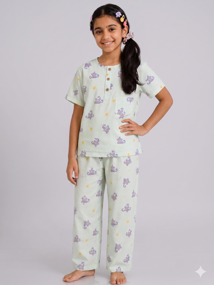 Mango Buddies Kids Unisex Night Suit