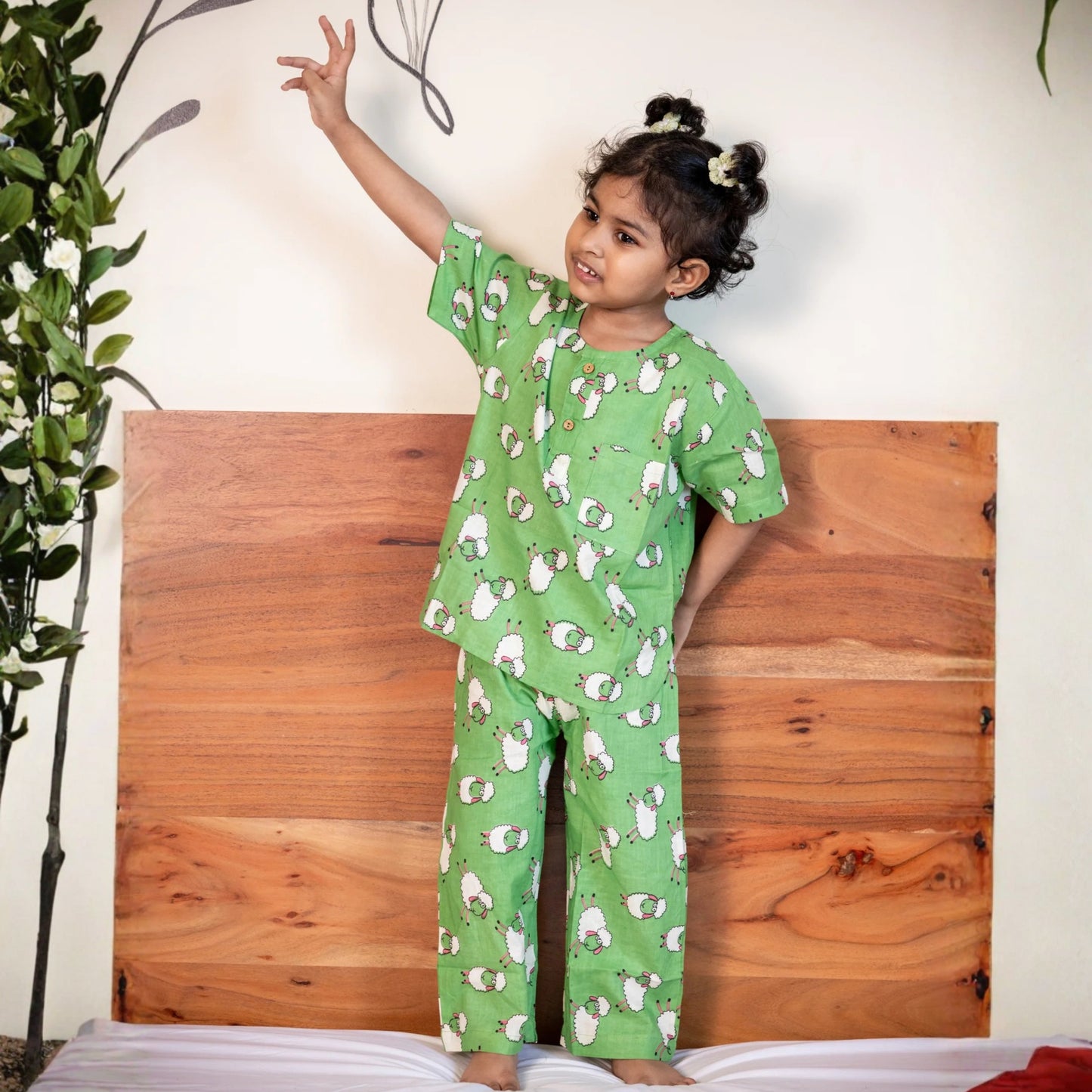 Dreamy Sheepy Kids Unisex Nightsuit