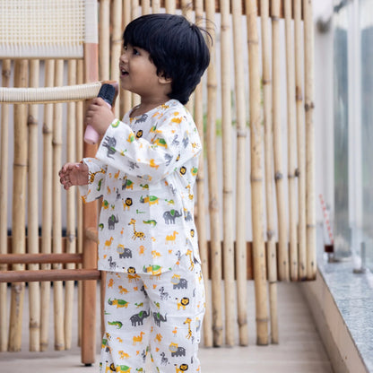 Dreamland Safari Kids Unisex Nightsuit