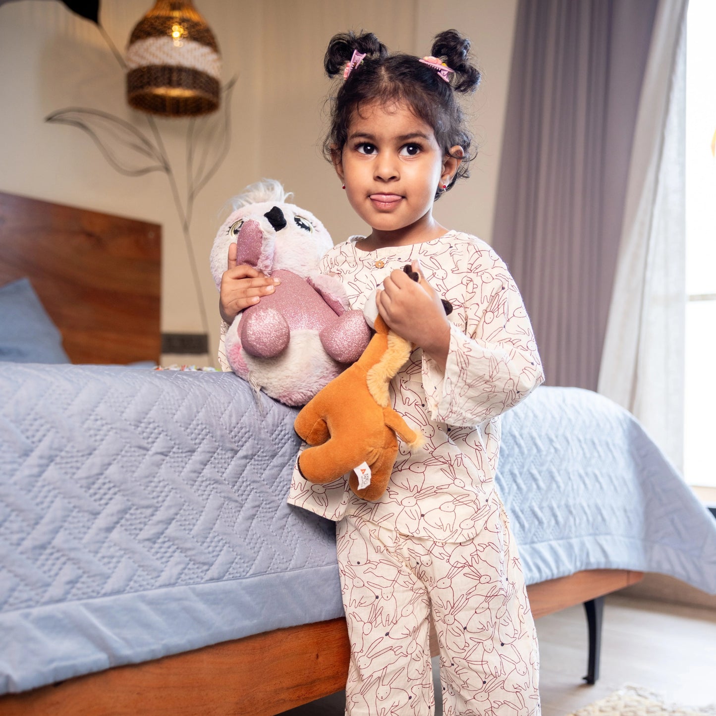 Bunny Slumber Kids Unisex Nightsuit