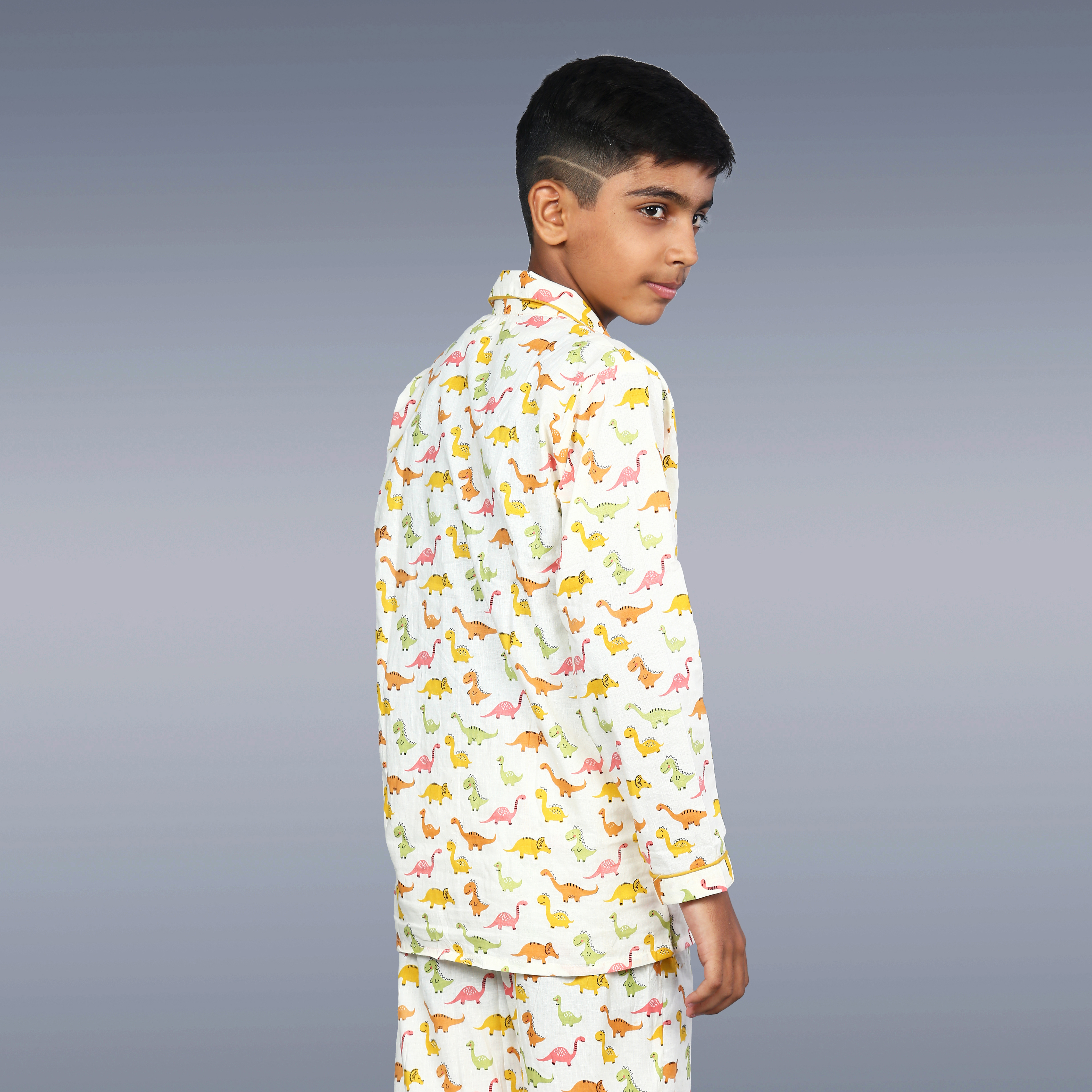 Dino Safari Kids Unisex Night Suit Set