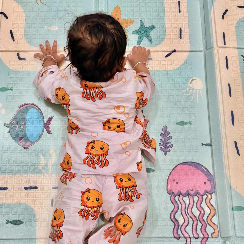 Jelly Hugs Kids Unisex Night Suit