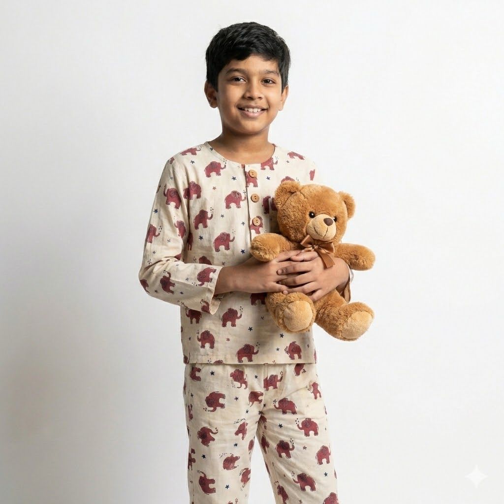 Cuddle Trunk Kids Unisex Nightsuit