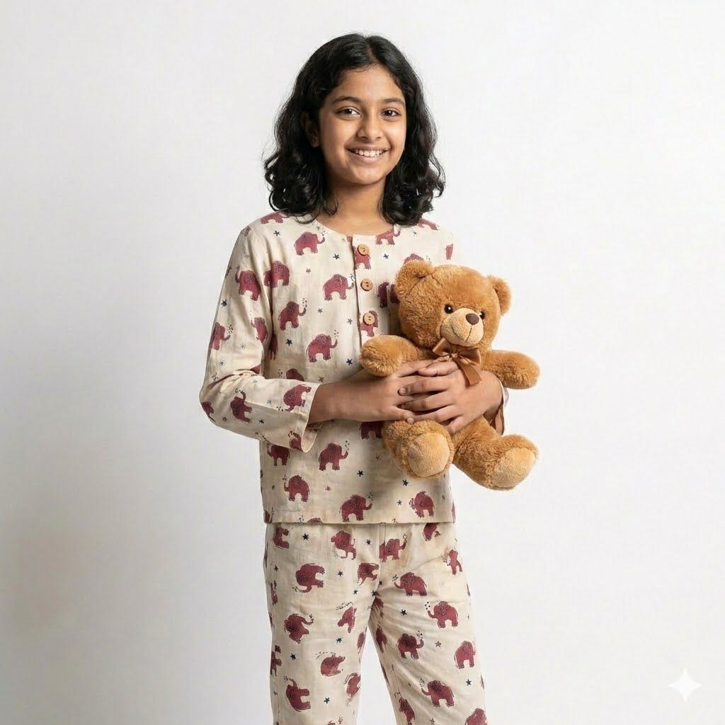 Cuddle Trunk Kids Unisex Nightsuit