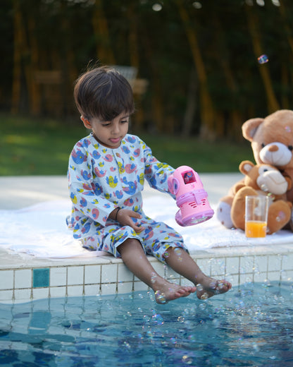Chirpy Birds Kids Unisex Night Suit